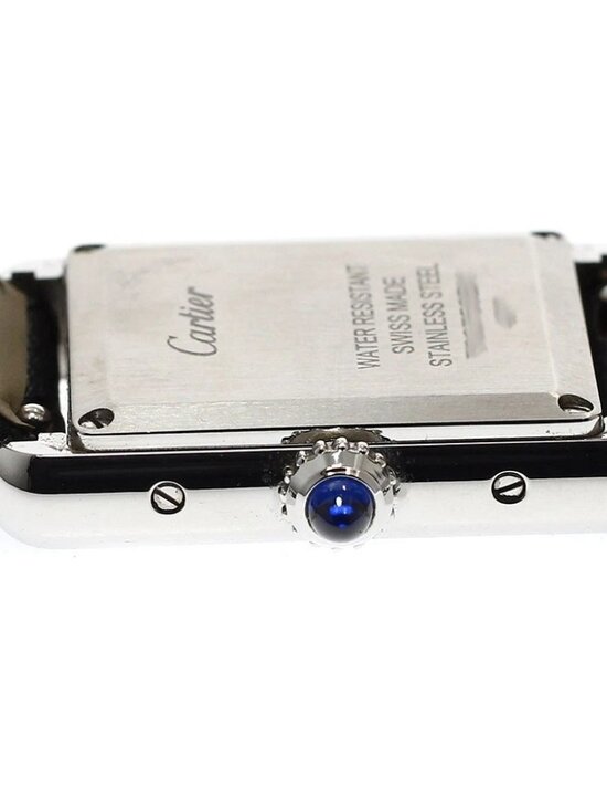 CARTIER Tank Must SM WSTA0042 Silver Dial Quartz Ladies Watch_960854 main image 6